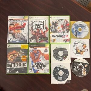 10 Xbox Games Bundle (Xbox + Xbox 360) Great Starter Lot